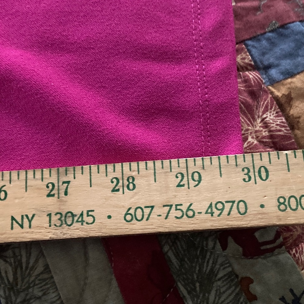 Crystal Sky jumpsuit hot pink womens med. wide leg sweetheart neckline strapped - Picture 10 of 12